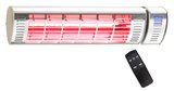 CasaTherm W2000 FB Gold LowGlare wit elektrische terrasverwarming
