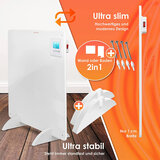 ZAAK. Kess Digital 550 Watt infraroodpaneel kachel - vrijstaand of wandmontage