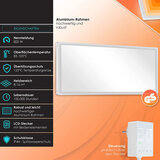 ZAAK. Thermo 800 Watt infrarood wandkachel 16 m2 - alleen wandmontage - met stekkerthermostaat
