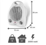 Eurom VK2002 ventilatorkachel