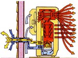 Zibro FF-55 T 5500 Watt gevelpetroleumkachel - 7.6 liter - max 300 m3