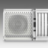 Eurom Heat and Beat zwart elektrische terrasverwarming