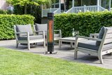 Eurom Heat and Beat Tower elektrische terrasverwarming - 2200 Watt