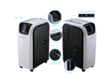 Sinclair 11.000 BTU mobiele airco - koelen en verwarmen