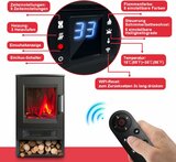Cecaylie Stufa elektrische sfeerhaard Wifi - 900/1800 W - 75 m3