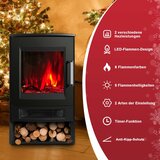 Cecaylie Stufa elektrische sfeerhaard Wifi - 900/1800 W - 75 m3