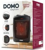 Domo DO7329H keramische ventilatorkachel - 1500 Watt - 40 m3