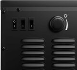 Tronitechnik TT-5199 zwart elektrische sfeerhaard 1000/2000W - 75m3