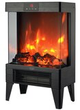 Adler AD 7755 elektrische sfeerhaard met afstandsbediening 1000/2000W - 75m3
