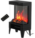 Adler AD 7755 elektrische sfeerhaard met afstandsbediening 1000/2000W - 75m3