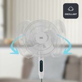 Black+Decker B0F99TBZ14 statiefventilator 40 cm - DC-motor - 30 Watt