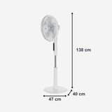 Black+Decker B0F99TBZ14 statiefventilator 40 cm - DC-motor - 30 Watt