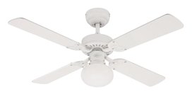 Westinghouse Vegas wit plafondventilator 105 cm Westinghouse Vegas wit plafondventilator 105 cm