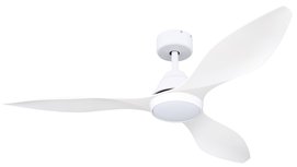 Globo Maggie LED wit plafondventilator 132 cm Globo Maggie LED wit plafondventilator 132 cm