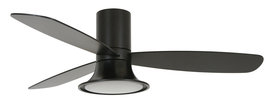 Beacon Flusso zwart plafondventilator 132 cm Beacon Flusso zwart plafondventilator 132 cm