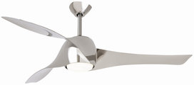 Beacon Artemis Nikkel plafondventilator 147 cm Beacon Artemis Nikkel plafondventilator 147 cm