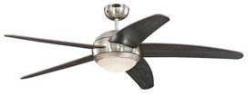 Westinghouse Bendan LED Chrome plafondventilator 132 cm Westinghouse Bendan LED Chrome plafondventilator 132 cm