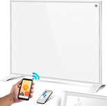 ZAAK. Kessmart 350 Watt Wifi infraroodpaneel kachel - 8 m2 - vrijstaand of wandmontage ZAAK. Kessmart 350 Watt Wifi infraroodpaneel kachel - 8 m2 - vrijstaand of wandmontage