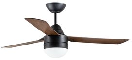 Beacon Megara Light zwart plafondventilator 122 cm Beacon Megara Light zwart plafondventilator 122 cm