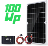 ZAAK. Topsolar 100Wp 12V zonnepanelen compleet pakket - Plug and Play ZAAK. Topsolar 100Wp 12V zonnepanelen compleet pakket - Plug and Play