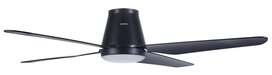 Beacon Aria Hugger Light zwart plafondventilator 122 cm Beacon Aria Hugger Light zwart plafondventilator 122 cm