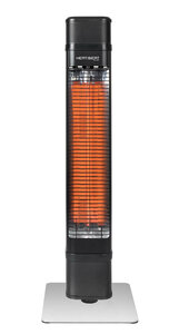 Eurom Heat and Beat Tower elektrische terrasverwarming - 2200 Watt